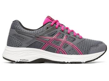 Asics Dam Löparskor GEL-CONTEND 5 (D) Grå/Rosa